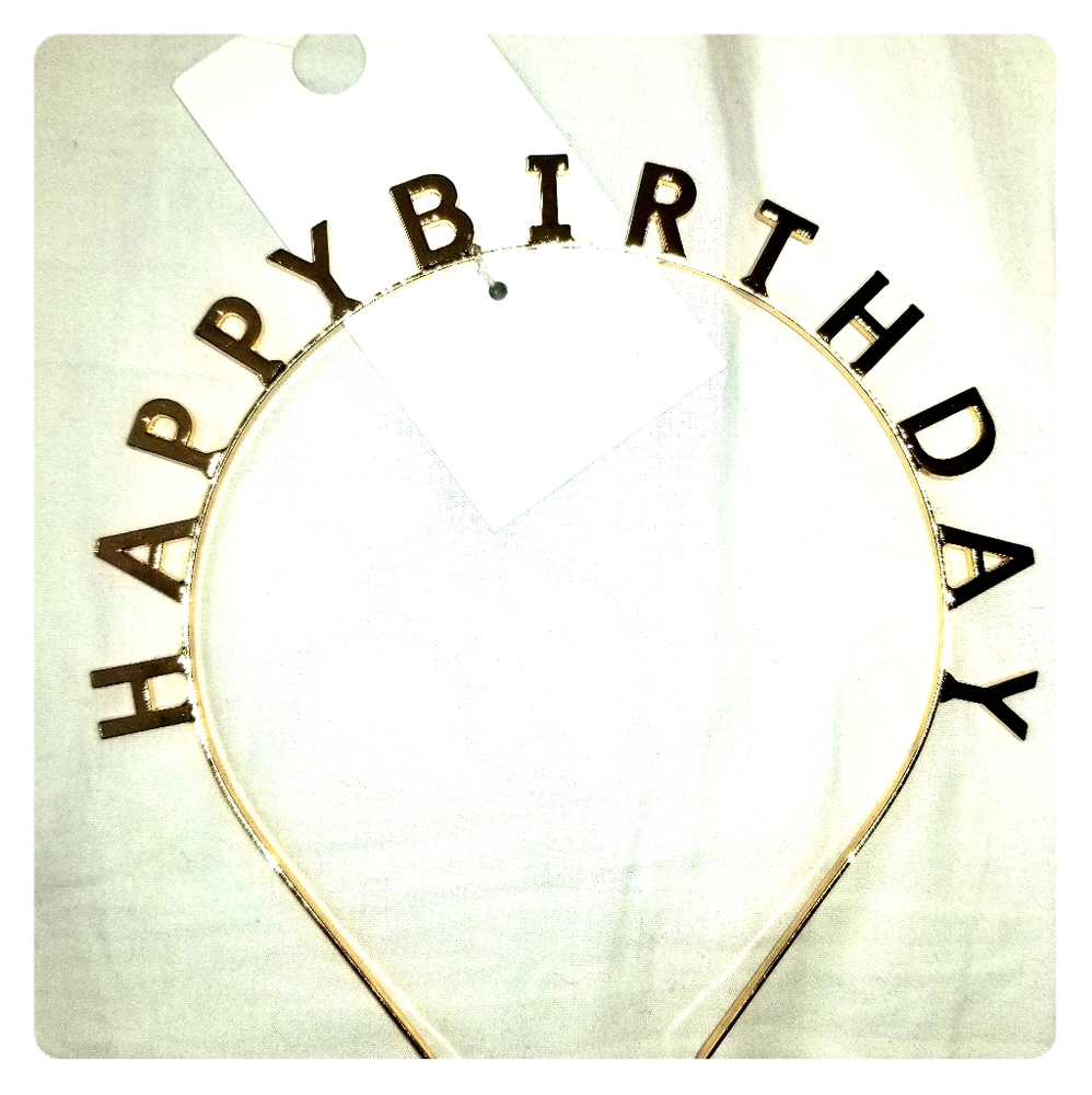 Happy Birthday headband